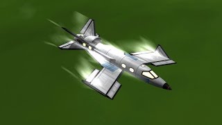 KSP  Forward Swept Wing Maneuverable Supercruise Liner With Reverse Triangle Landing Gear [upl. by Surovy]