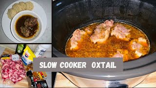 Slow cooker oxtailSouth Africa [upl. by Lyrradal]