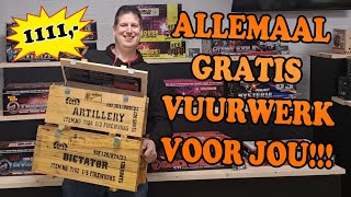 IK BESTEL VOOR MEER DAN 100000 EURO AAN VUURWERK [upl. by Uhsoj971]