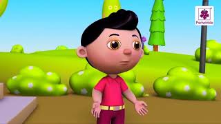 Me  I Have A Little Nose  Popular English 3D Nursery Rhyme For Kids  Periwinkle [upl. by Adnara833]