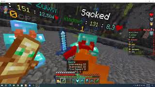 Minecraft  quotN4E ZuvXYquot Sqcked bad 2v1 [upl. by Aisa830]