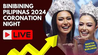 LIVE STREAMING BINIBINING PILIPINAS 2024  The 60th Binibining Pilipinas Grand Coronation Night [upl. by Aidam]