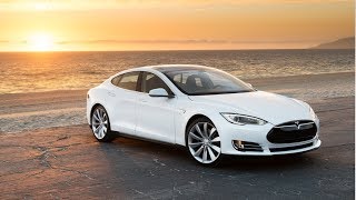 Essai de la Tesla Model S version p85 419cv [upl. by Enialehs379]