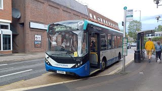 Southdowns newest bus type  6712 YX71 OHL  ADL Enviro 200 MMC  Route 422 [upl. by Corby674]