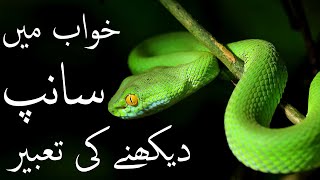 Khuwab me Sanp dekhne ki tabeer  Snake interpretation  Tabeer e Khuwab  Mehrban Ali  Mehrban TV [upl. by Glover758]