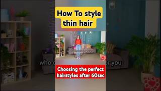 fine thin hair facts hairstyle shortvideo shorts youtubeshorts [upl. by Rayburn]