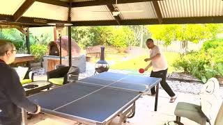 I still cant beat my dad in table tennis in 2023 Fathers day Australia [upl. by Jeritah]