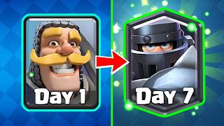 I Played a New Clash Royale Account for 7 Days Straight [upl. by Elbert]