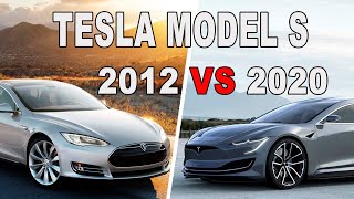 Tesla model S 2012 vs 2020 Что изменилось за 8 лет  Какой будет Tesla Plaid [upl. by Annas]