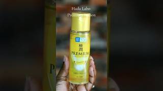 Hada Labo Premium Lotion Review skincare japaneseskincare skinbarrierrepair [upl. by Ellerehs893]