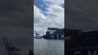 CMA CGM CONTAINER SHIP  CMA CGM RUNDALE  AMAZING SHIP shorts containership [upl. by Royall78]