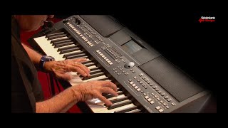 Démonstration du clavier arrangeur YAMAHA PSRSX600  Magasins SEVENEANT MUSIQUE [upl. by Ddet]