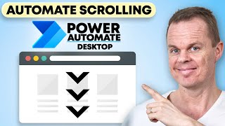 How to Scrape Infinite Scroll Sites with Power Automate Desktop [upl. by Nniw]