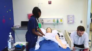 Nursing Simulation Scenario Physical Assessment [upl. by Llerot]