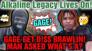 Man Brilliant Use Of Alkaline To Roast Gege What is a Gage lol Nowa Days Artists Sound [upl. by Alidus]