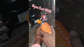 fridge not cooling fridge gas charging supercoolup53 cooling viralvideo youtubeshorts trending [upl. by Schonthal950]