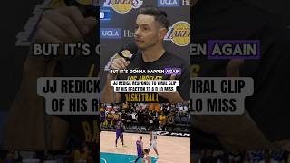 JJ Redick speaks on his viral reaction to a DAngelo Russell shot [upl. by Allets]