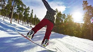 SNOWBOARD EDGE HOLD  Magne Traction vs Grip Tech [upl. by Trbor606]