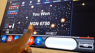 INSANE 3MINUTE WIN From 1000 to 6750 on 49Ja Bet9ja [upl. by Brynn180]