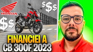 FINANCIEI A CB 300f TWISTER 2023😎🤑 [upl. by Yremrej]