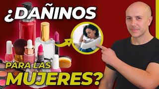 ¡PELIGRO MUJERES ¿EL MAQUILLAJE QUE USAS TIENE ESTOS QUÍMICOS PRODUCTOS DAÑINOS  BLOQUEADOR SOLAR [upl. by Stepha645]