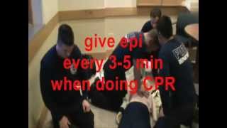 pit crew cpr cardiac arrest team resuscitationwmv [upl. by Narra]