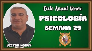 LA PERSONALIDAD I  SEMANA 29  PSICOLOGÍA  VICTOR NORVY [upl. by Nipsirc596]