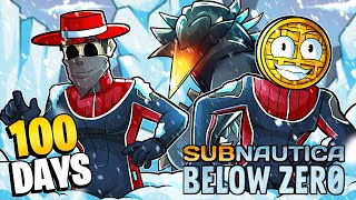 We Spent 100 DAYS In Subnautica Below Zero [upl. by Lenuahs]