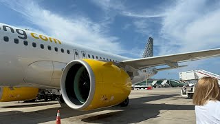 TRIP REPORT  Perfect flight in the A320Neo  Vueling A320Neo  Lanzarote to Barcelona [upl. by Yhtommit160]