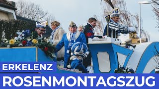 ERKELENZ  Karneval  Rosenmontagszug 2018 [upl. by Hasin]