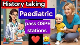 Paediatric History taking ❤️✅ paediatric history mbbs best exam [upl. by Isnan289]