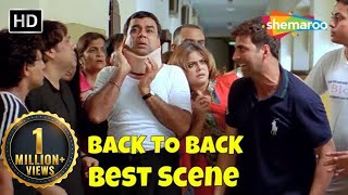 Bhagam Bhag Movie BACK TO BACK Best Scene  Akshay Kumar Paresh Rawal Govinda  HD [upl. by Estren524]