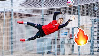 13 Years Old Goalkeeper On Fire 🔥 [upl. by Wayolle]