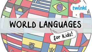 🌎 World Languages for Kids  Learn a Foreign Language Month  Twinkl USA [upl. by Enomar193]