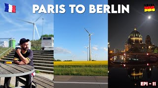 Paris To Berlin Journey By Car 🚗  Things To Do In Berlin  Episode  11  Amrik vlogs [upl. by Adnoek467]