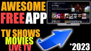 Best Free Streaming App For 2023  Free Movies TV Shows Live TV  MUST HAVE [upl. by Groves]