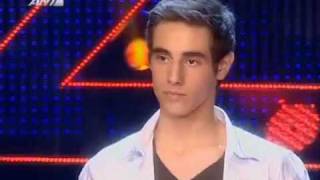 The XFactor greece 2009Dimitris ManiatisLive Show 5 [upl. by Opal]