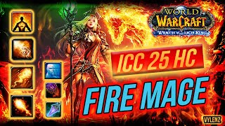 Fire Mage  Icecrown Citadel 25 Heroic Full Raid  Hellraisers  WoTLK PvE [upl. by Rosenthal37]