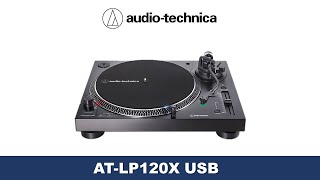 ATLP120XUSB Setup  DirectDrive Turntable Analog amp USB [upl. by Navis]