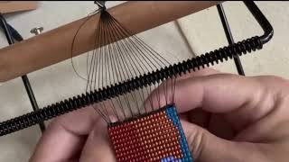 Tutorial How to finish loom beading How to close up or finish your ends after beading [upl. by Ravo]