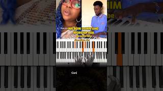 We bow down and worship him  benjamin dube gospelmusicians pianotutorial  Jonathan dev [upl. by Anikehs]