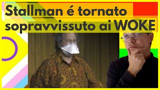 STALLMAN é tornato ed è contro AI CRYPTO e CLOUD 🏳️‍🌈 REACTION [upl. by Gualterio]