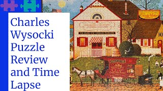 CHARLES WYSOCKI BUFFALO GAMES PUZZLE REVIEW AND TIME LAPSE [upl. by Acimak]