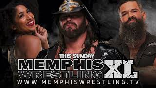 JULY 14  Memphis Wrestling XL featuring James Storm Marti Belle  MORE [upl. by Nylatsyrc]