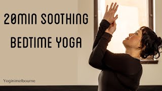 Soothing bedtime yoga for deep rest  20min practice [upl. by Darbee]