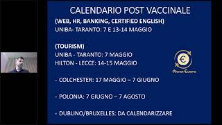 Nuovo calendario didattico post vaccinale webinar [upl. by Orabelle141]