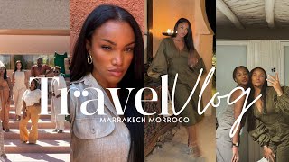 MARRAKECH TRAVEL VLOG WOMENS RETREAT NEW FRIENDS  VULNERABLE amp MORE  ALLYIAHSFACE MOROCCO VLOG [upl. by Enyale]