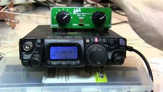 292 QRPGuys MultiZ Antenna Tuner for low power on 40m10m 730MHz [upl. by Jarrow]