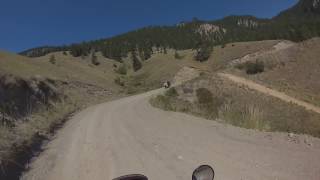 KLR 650 British Columbia adventure touring Nakusp [upl. by Laaspere683]