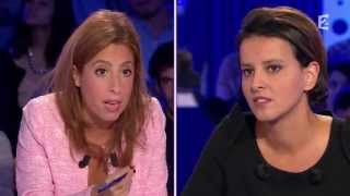 Najat Vallaud Belkacem  On nest pas couché 25 octobre 2014 ONPC [upl. by Evilc]